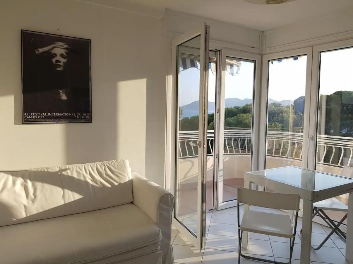 C060-Bel Appartement Avec Vue Mer - Picaud Cannes Eksteriør billede