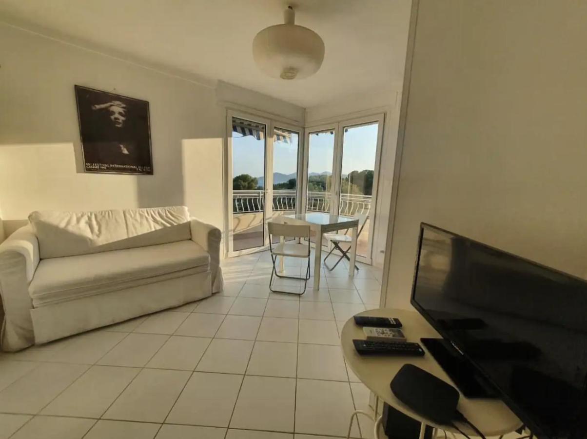 C060-Bel Appartement Avec Vue Mer - Picaud Cannes Eksteriør billede